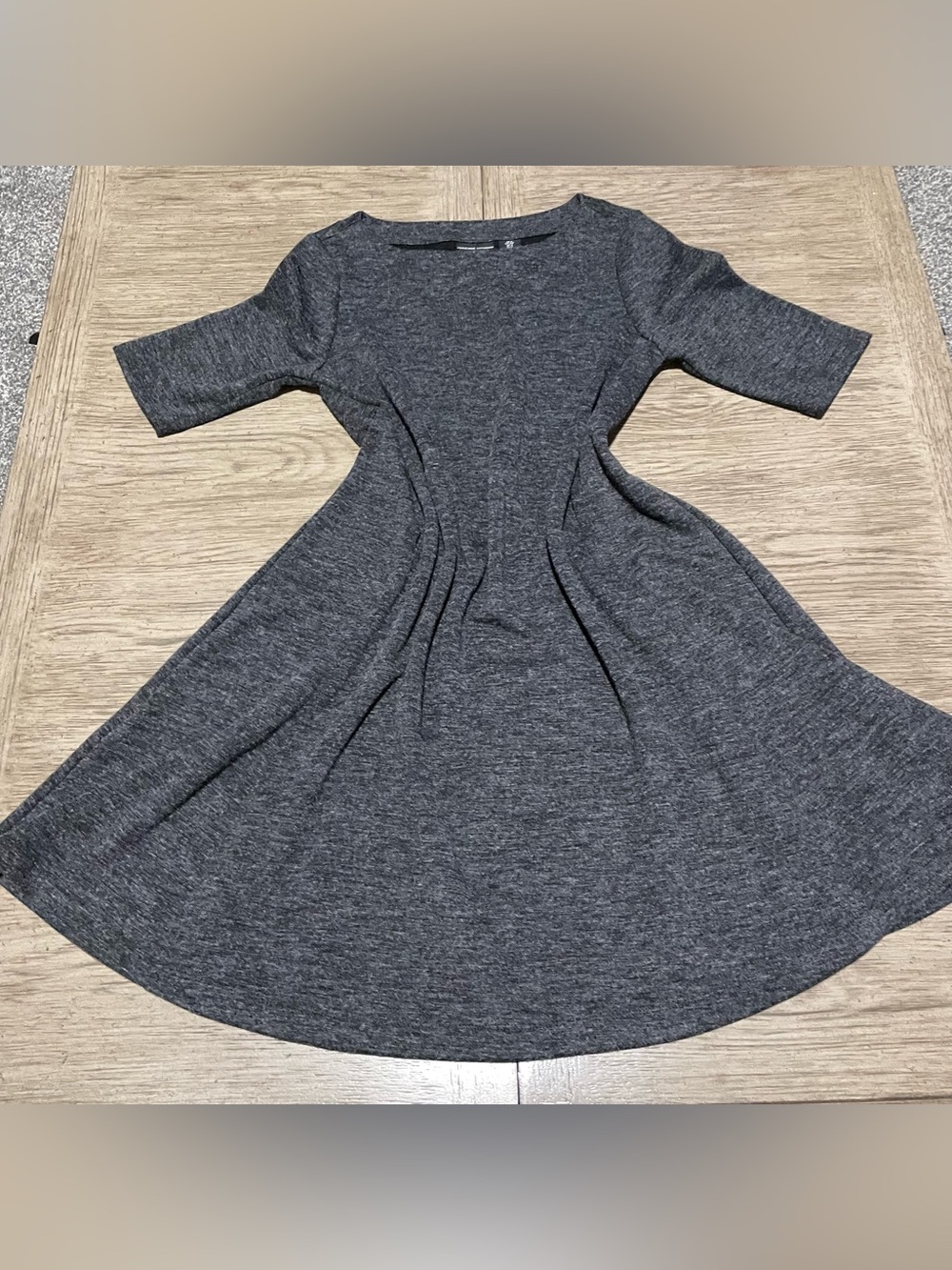 Adrienne Vittadini dress, size small, grey.